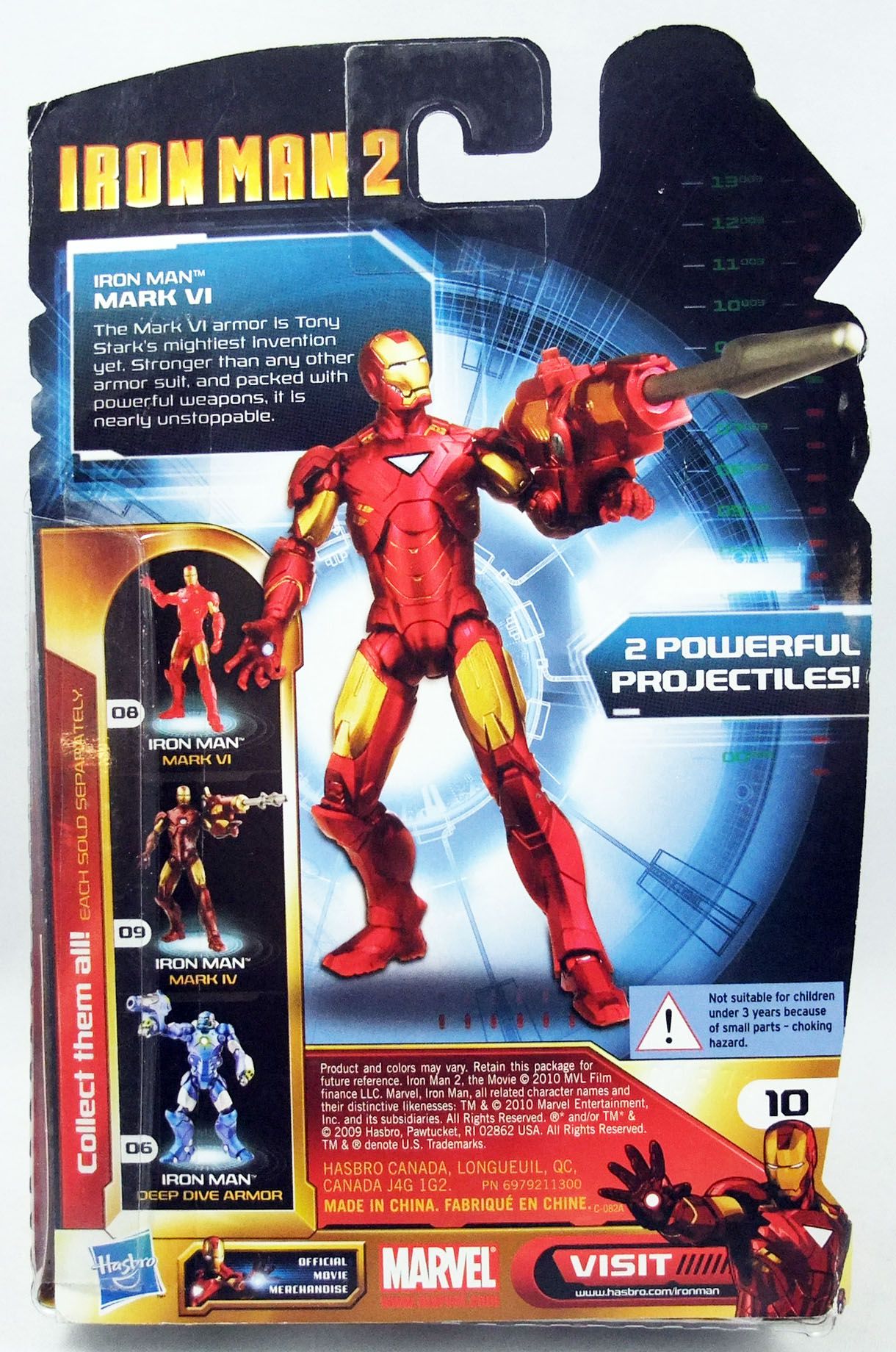 Hasbro sort de nouveaux jouets Iron Man 2