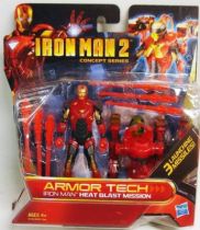 Iron Man 2 - Hasbro - Armor Tech Iron Man Heat Blast Mission