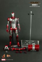 Iron Man 2 - Iron Man Mark V - Figurine 30cm Hot Toys Sideshow MMS 145