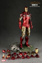 Iron Man 2 - Iron Man Mark VI - Figurine 30cm Hot Toys Sideshow MMS 132