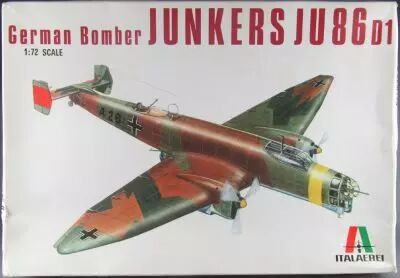 Italaerei - N�114 WW2 German Bomber Junkers Ju 86 D1 1/72 Neuf Boite
