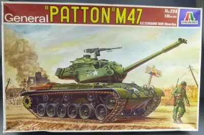 Italaerei - N�208 WW2 Char General Patton M47 Neuf boite 1/35�me