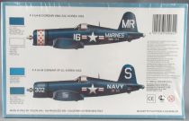 Italeri - N°062  F-4 U4-B Corsair Korea 1952-53 1:72 MISB