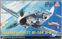 Italeri - N°063 WW2 Messerschmitt Bf-109  G-6 1:72 MIB Incomplete