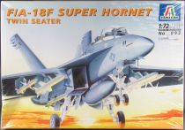 Italeri - N°093 Avion Chasse USAF F/A-18 F Super Hornet Twin Seater 1/72 Neuf Boite Cellophanée