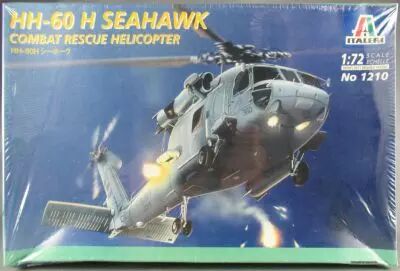 Italeri - N�1210 US Navy H�licopt�re Secours Combat HH-60 H Seahawk 1/72 Neuf Boite Cellophan�e