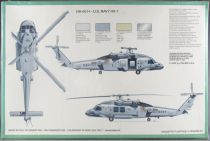 Italeri - N°1210 US Navy Hélicoptère Secours Combat HH-60 H Seahawk 1/72 Neuf Boite Cellophanée