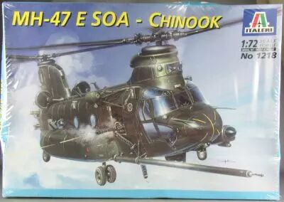 Italeri - N�1218 MH-47 E SOA Chinook Attack Transport Helicopter 1:72 MIB