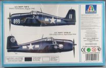 Italeri - N°1228 Avion Chasse F6F 5N Hellcat 1/72 Neuf Boite Cellophanée