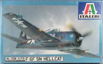 Italeri - N�1228 F6F 5N Hellcat Fighter 1:72 MISB