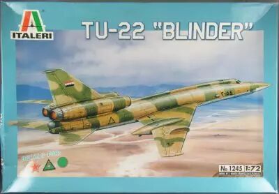Italeri - N�1245 TU-22 Blinder URSS Bomber Airplane 1:72 MIB