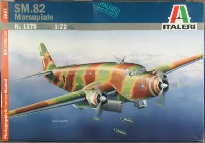Italeri - N�1270  WW2 Avion Bombardier SM.82 Marsupiale 1/72 Neuf Boite