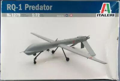 Italeri - N�1279 Avion Surveillance USAF RQ-1 Predator 1/72 Neuf Boit
