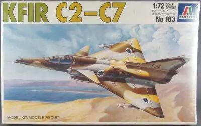 Italeri - N�136 Kfir C2-C7 Isra�l Jet Fighter 1:72 MIB