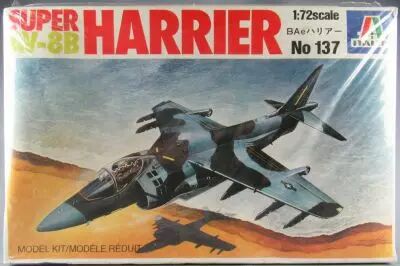 Italeri - N�137 Avion Chasse USAF Super AV-8B Harrier 1/72 Neuf Boite Cellophan�e