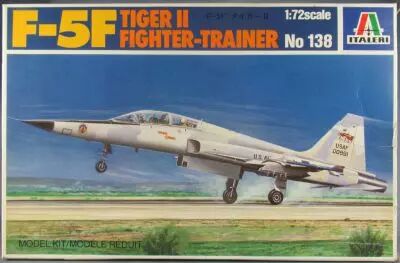 Italeri - N�138 USAF F-5F Tiger II Fighter Trainer Jet 1:72 MIB