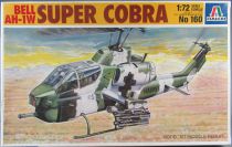 Italeri - N°160 Hélicoptère de Combat Us Marines Bell AH-1W Super Cobra 1/72 Neuf Boite Cellophanée