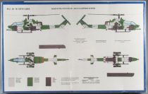 Italeri - N°160 Hélicoptère de Combat Us Marines Bell AH-1W Super Cobra 1/72 Neuf Boite Cellophanée