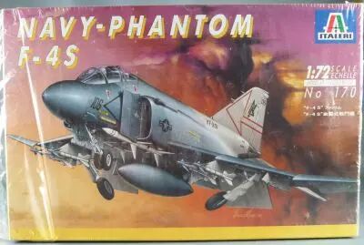 Italeri - N�170 Plane Navy Phantom S-4 S 1:72 Mint in Box