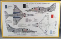 Italeri - N°181 Avion Combat A4 E/F Skyhawk  Hot Rod 1/72 Neuf Boite Scellée