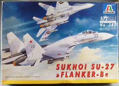 Italeri - N�187 Sukhoi SU-27 Flanker-B 1:72 Mint in Box