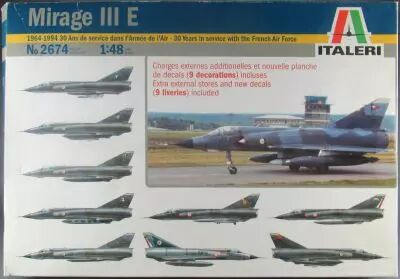 Italeri - N�2674 Avion Chasse Mirage III E 1/48 Neuf Boite