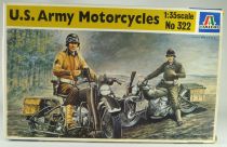 Italeri - N°322 WW2 U.S. Army Motorcycles 1:35