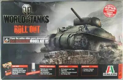 Italeri - N�36503 World of Tank Roll Out M4 Sherman Neuf boite 1/35