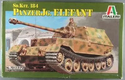 Italeri - N�7072 WW2 Char Allemand Sd. Kfz. 184 Panzer Jg. Elefant 1/35