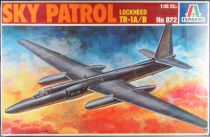 Italeri - N°822 Avion Reconnaissance USAF Lockheed TR-1A/B Sky Patrol 1/72 Neuf Boite Cellophanée