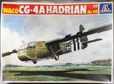 Italeri  N�118 - WW2 Air Force Glider Waco CG-4A Hadrian 1:72 MIB