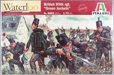 Italeri 6083 - Soldats 1/72 - Guerres Napol�oni�nes - Waterloo 95�me R�giment Infanterie Anglaise \ Green Jackets\  Neuf Boite