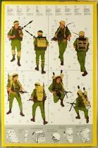 Italeri N&deg; 337 - Parachutistes Isra&eacute;liens 4 Figurines 1/35 Neuf Boite 