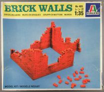 Italeri N° 405 Brick Walls 1:35 MIB Incomplete