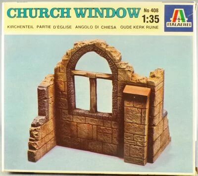 Italeri N �408 - Partie d\'Eglise Church Window 1/35 Neuf Boite