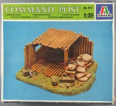 Italeri N� 417 WW2 Command Post Poste Commandement 1/35 Neuf Boite