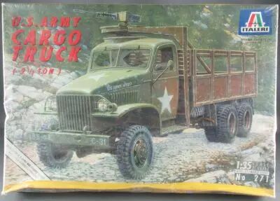 Italeri N�271 -  WW2 U.S. Army Cargo Truck (2.5 Ton) 1/35 Neuf Boite Cellophan�e