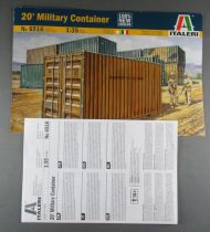 Italeri N°6516 -  US Army 20\' Conteneur Militaire Military Container 1/35 Neuf sans Boite