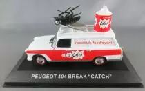 Ixo Norev Altaya Peugeot 404 Station Wagon \ Catch\  1964 Tour de France Advertising Caravan MIB