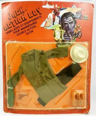 Jack Action Boy - Panoplie pour mannequin type Action Joe / Action Man - D�tective
