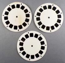 Jacky Ickx - 3 x View-Master Discs Set Loose Ref. D 102-F