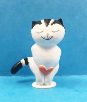 Jacob le Chat (Kater Jacob) - Figurine PVC - Jacob avec Coeur