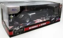 Jada Toys - Batman The Animated Series - Batmobile metal 1:24&egrave;me avec figurine Batman
