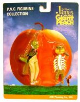 James & Giant Peach - Grasshopper & Centriped - PVC figures