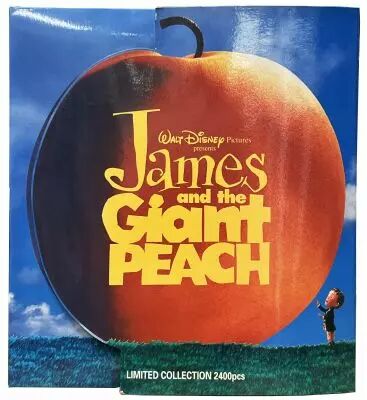 James & la P�che G�ante - James, la Sauterelle & le Mille-Pattes - Coffret de peluche 40cm