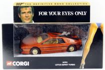 James Bond - Corgi (The Definitive Bond Collection) - Rien que pour vos yeux - Lotus Esprit Turbo (neuve en boite)