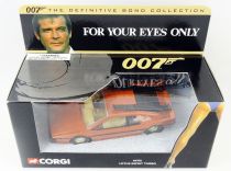 James Bond - Corgi (The Definitive Bond Collection) - Rien que pour vos yeux - Lotus Esprit Turbo (neuve en boite)