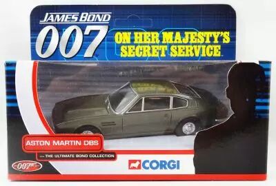 James Bond - Corgi (The Ultimate Bond Collection) - Au Service Secret de Sa Majest� - Aston Martin DBS (neuve en boite)