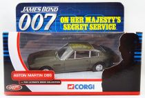 James Bond - Corgi (The Ultimate Bond Collection) - Au Service Secret de Sa Majesté - Aston Martin DBS (neuve en boite)