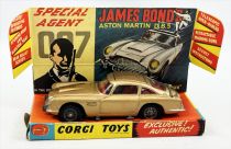 James Bond - Corgi Vintage - Aston Martin DB5 (Réf.261) version dorée